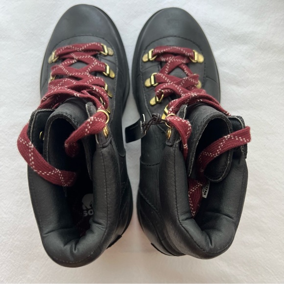 Sorel WOMEN'S LENNOX™ LACE STKD BOOT in Black Size 8 New - Picture 5 of 10